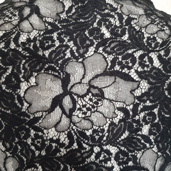 Ann Ferriday Black Lace Corset Blouse - Picture 4 of 12